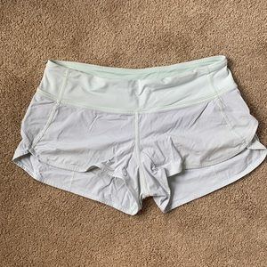 Lululemon size 6 speed up shorts
